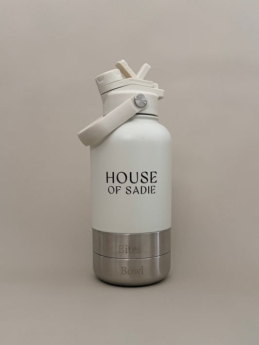 Marshmallow // Bowl & Bites Bottle