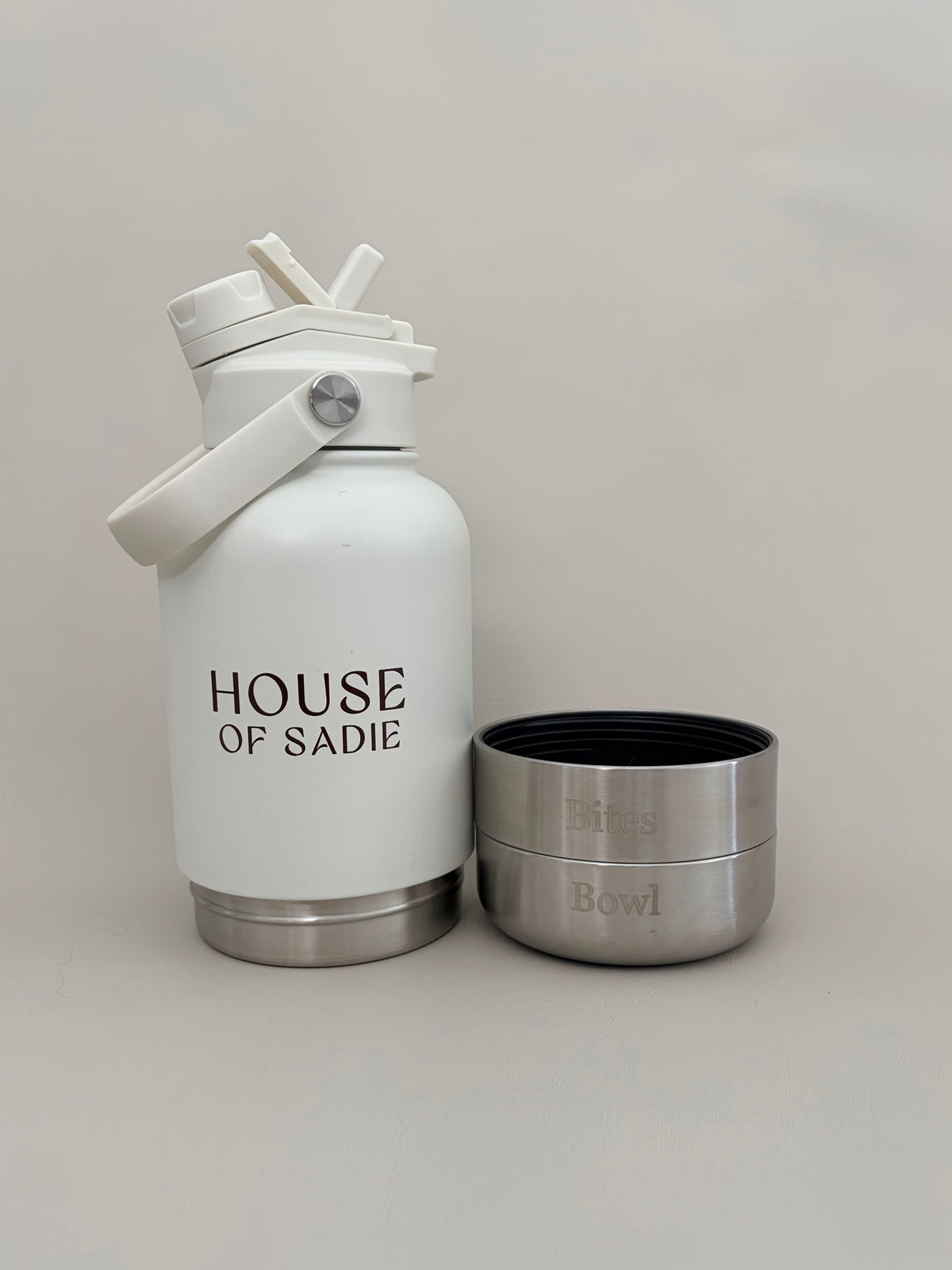Marshmallow // Bowl & Bites Bottle