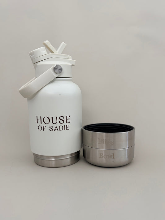 Marshmallow // Bowl & Bites Bottle