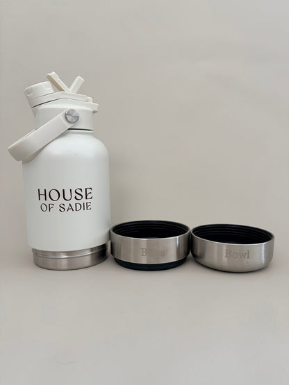 Marshmallow // Bowl & Bites Bottle