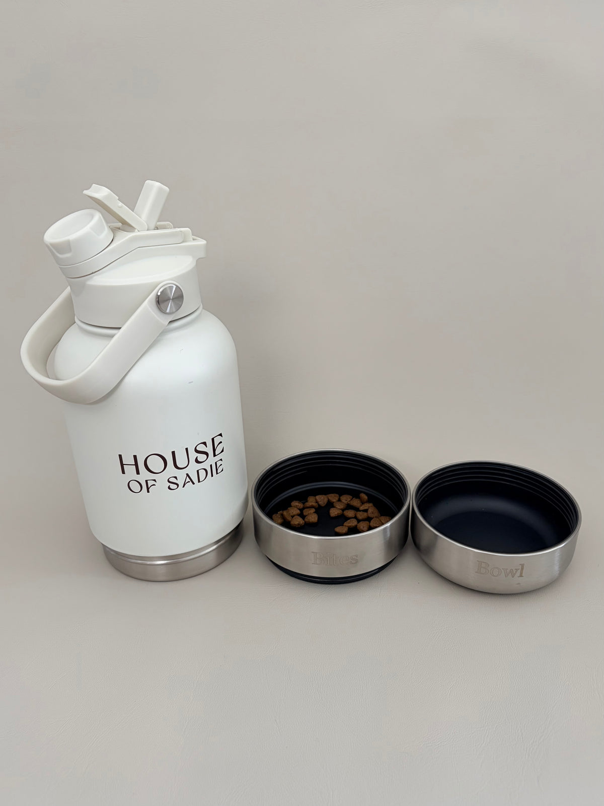 Marshmallow // Bowl & Bites Bottle